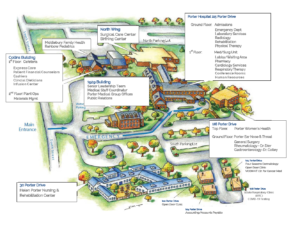 Porter Medical Center Campus Map
