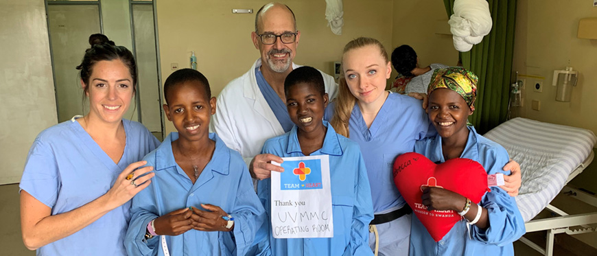 UVM Medical Center Volunteers in Rwanda